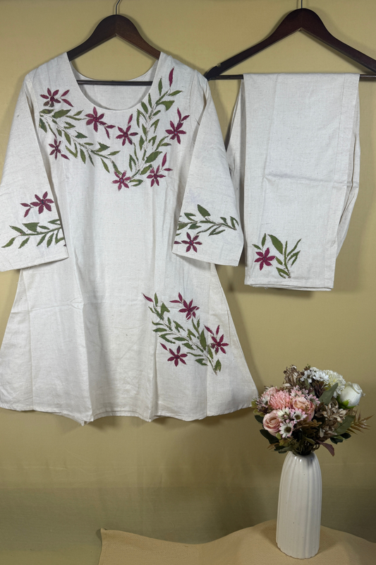 Elegant Floral Co-ord Set