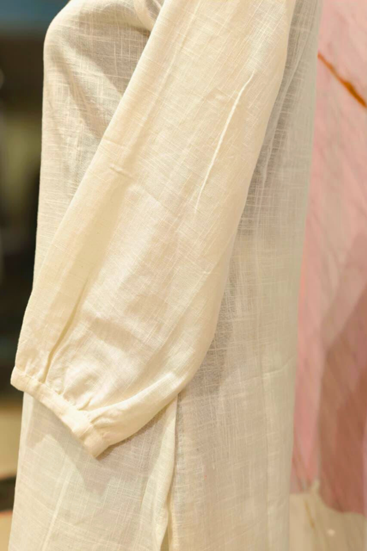 White Cotton Palazzo Set