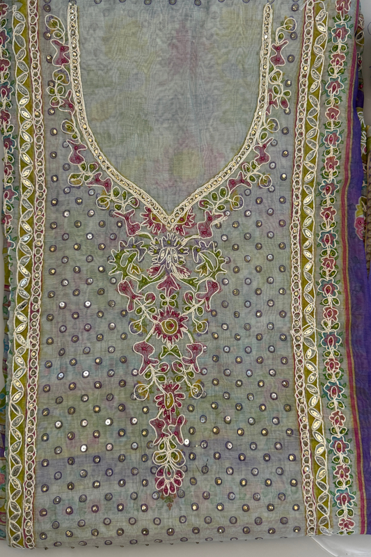 Mul Printed Suit Set