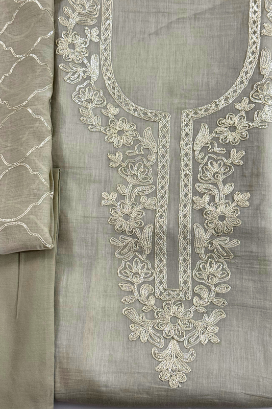 Embroidered gotapatti Suit Set