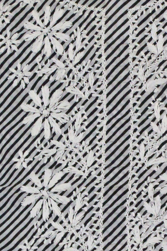 Cotton Chikankari Lehariya Suit Set