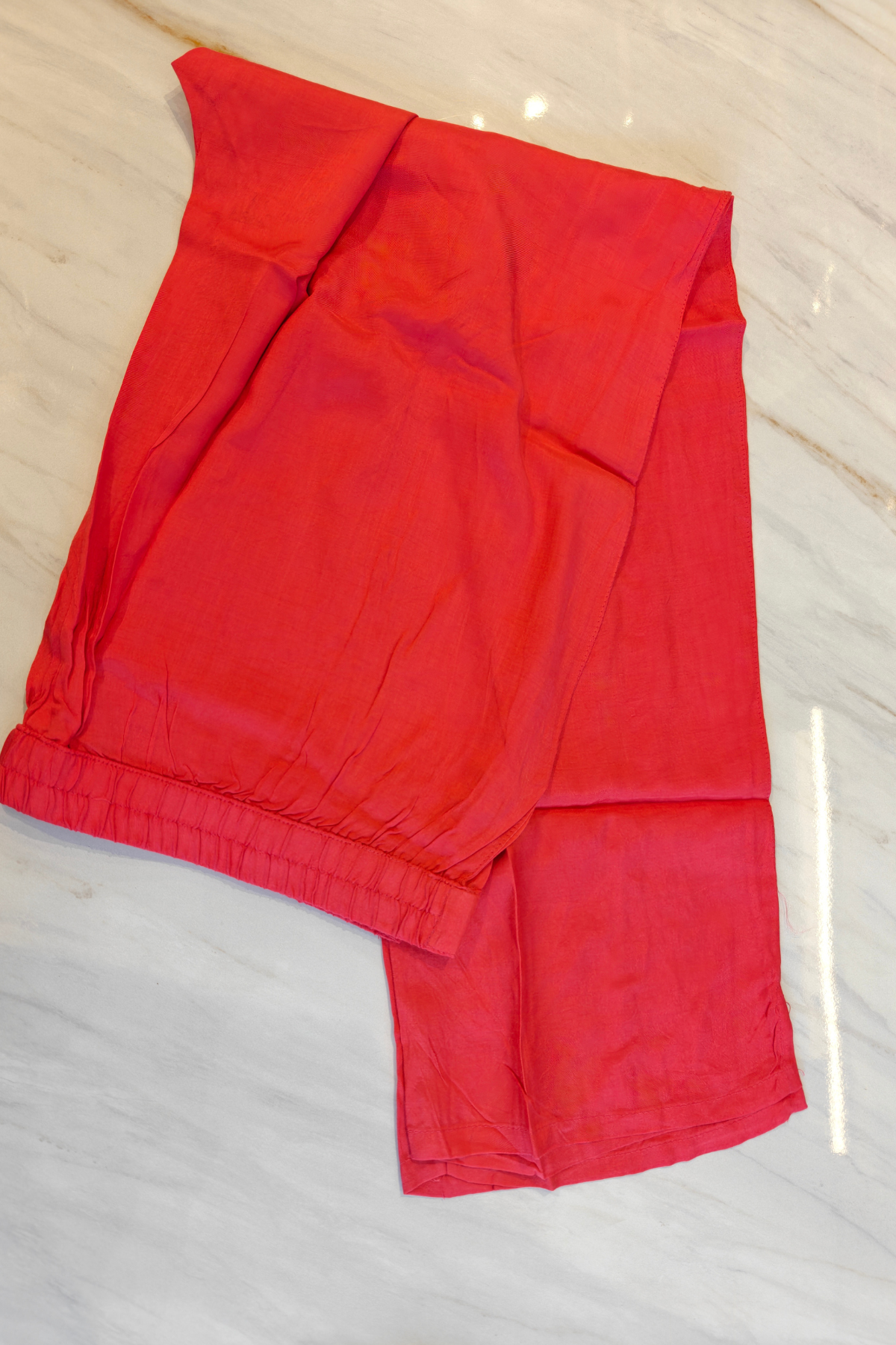 Red Paisley Kaftan Set