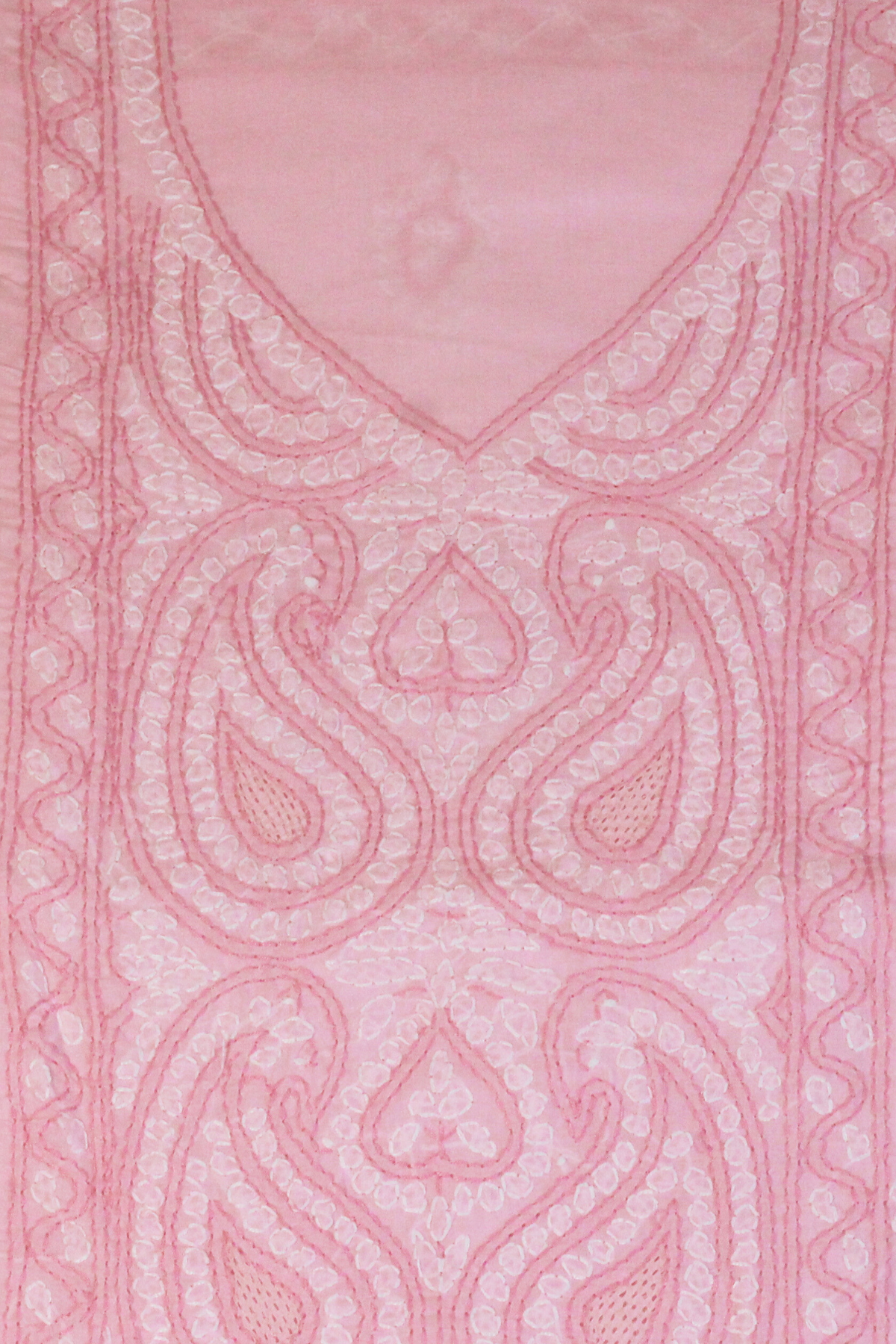 Cotton Chikankari Embroidered Suit Set