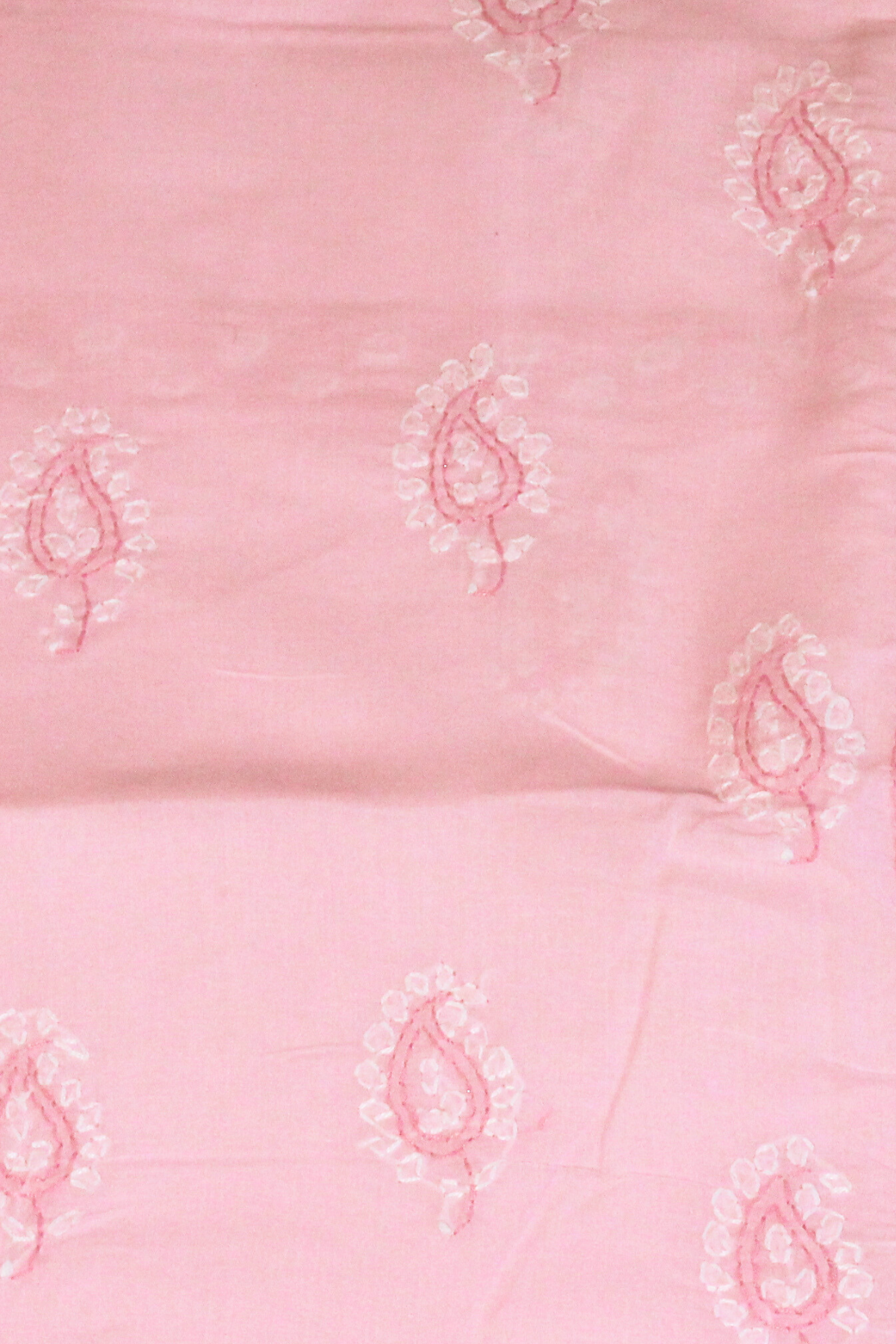 Cotton Chikankari Embroidered Suit Set