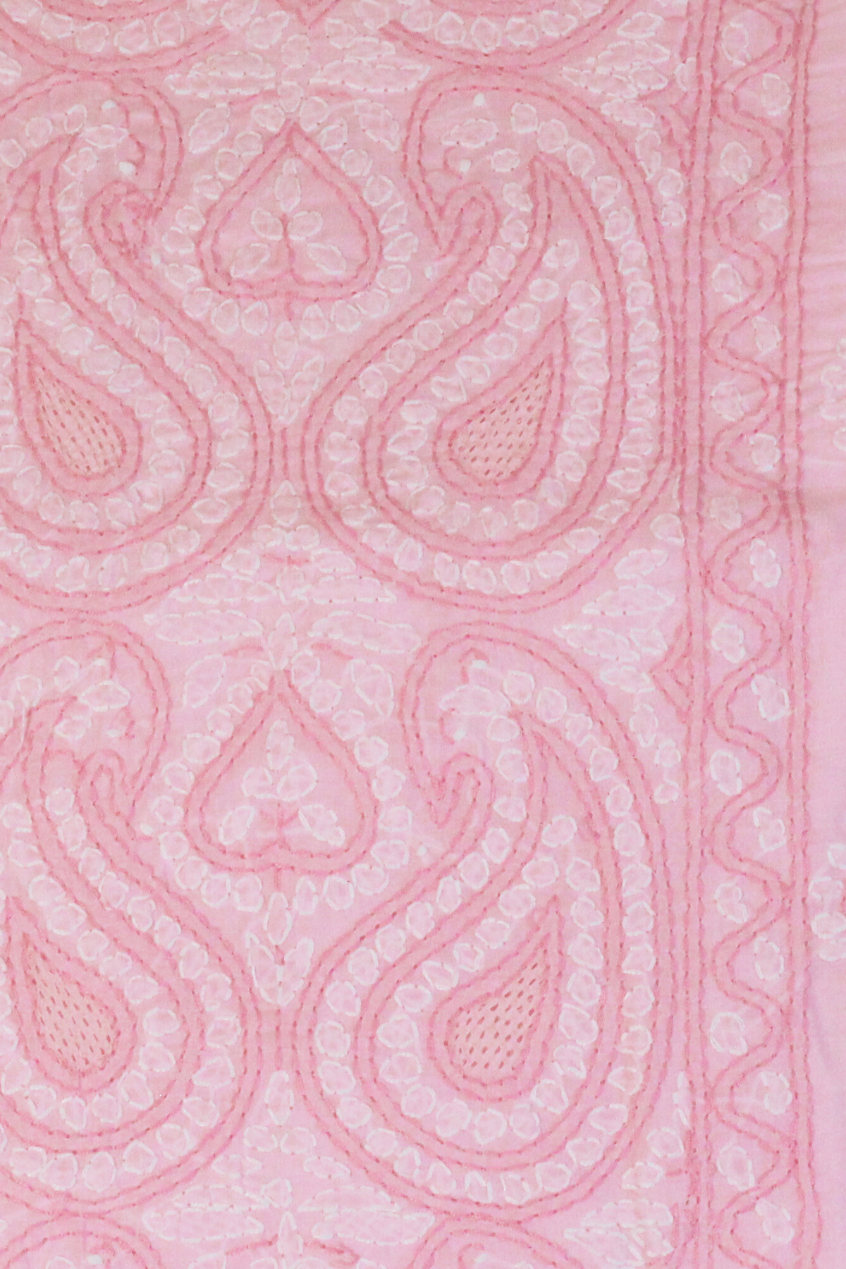 Cotton Chikankari Embroidered Suit Set