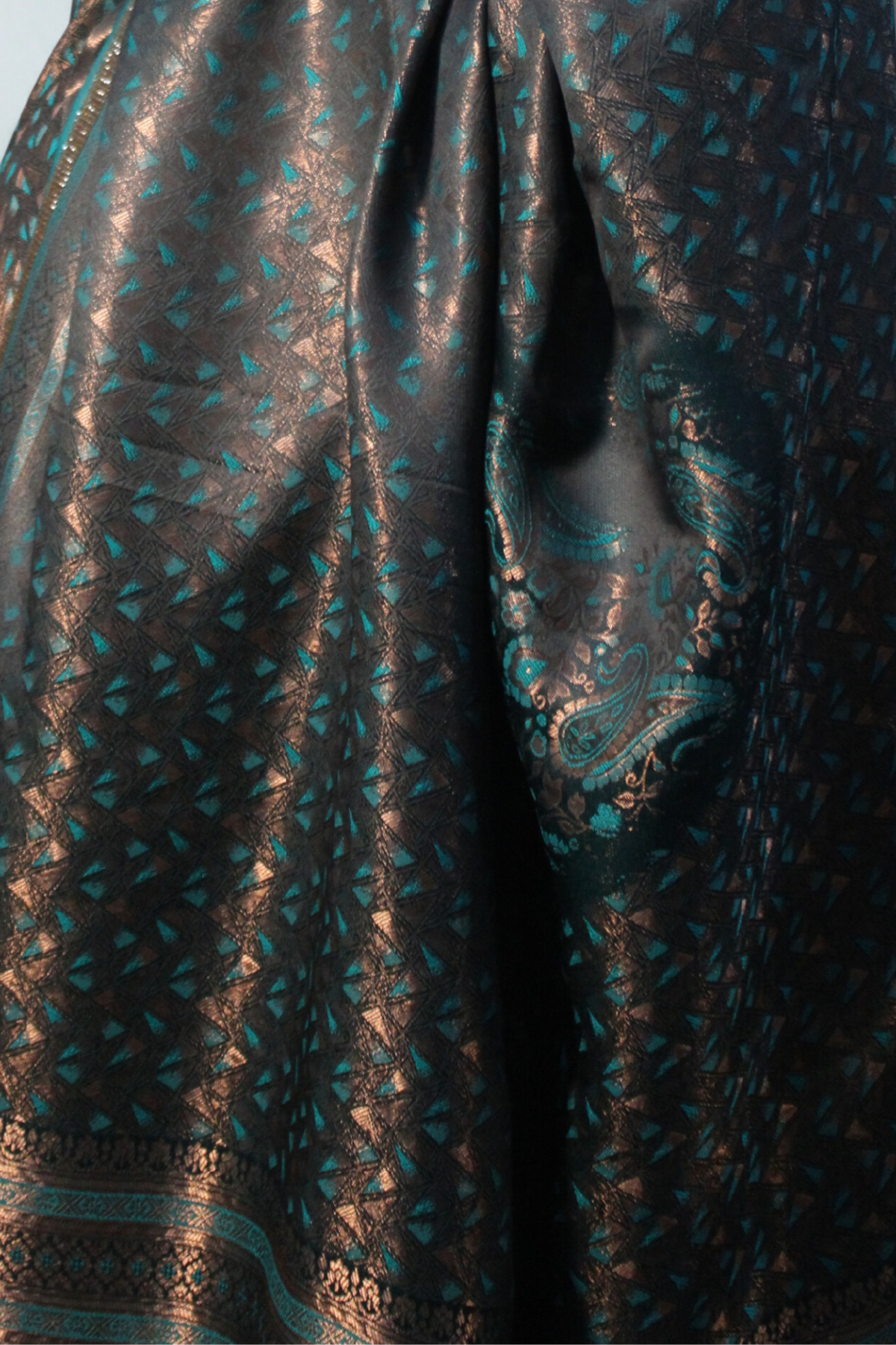 Mosaic Banarasi Silk Saree