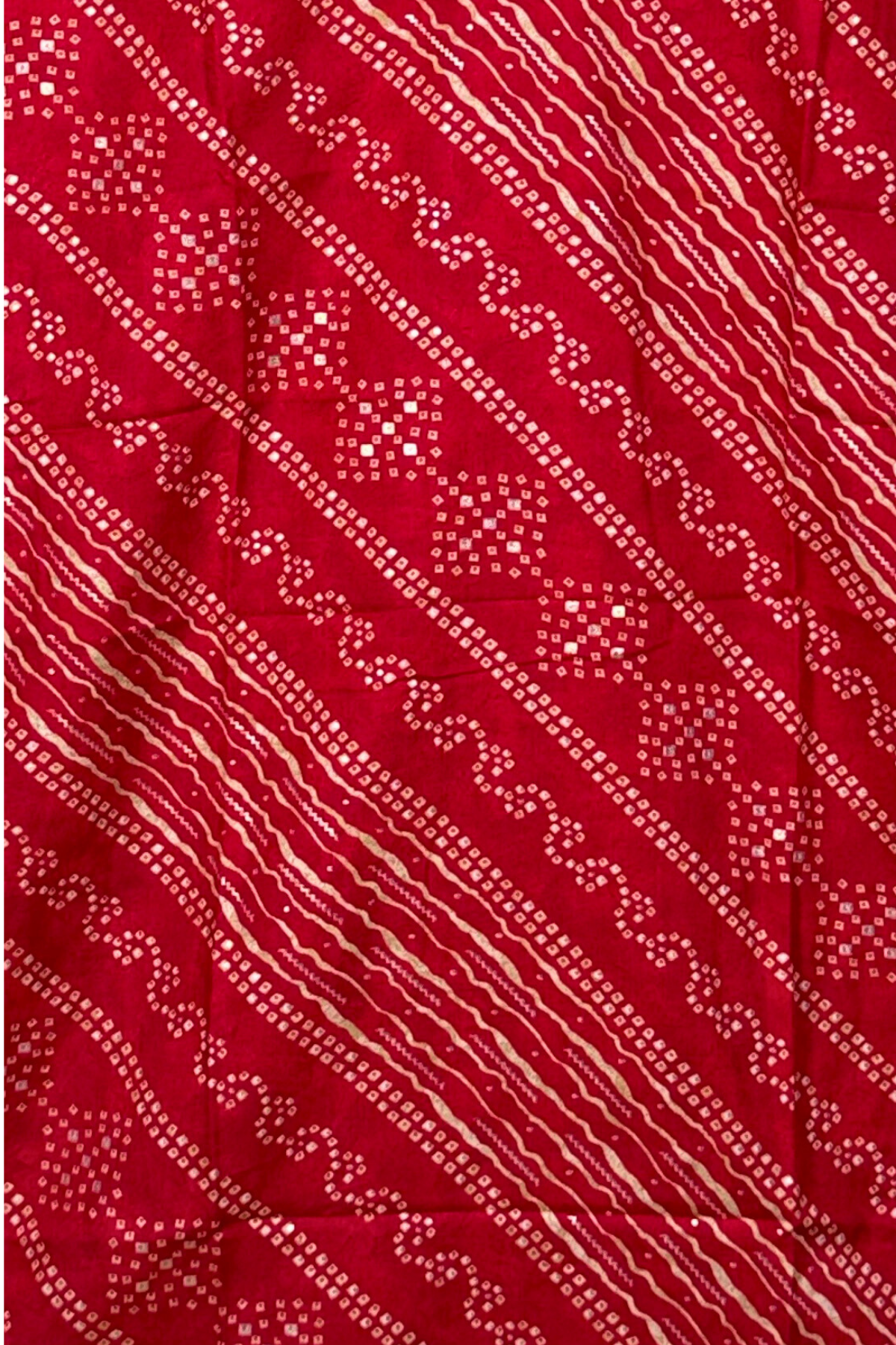 Red Bandhani Kurti