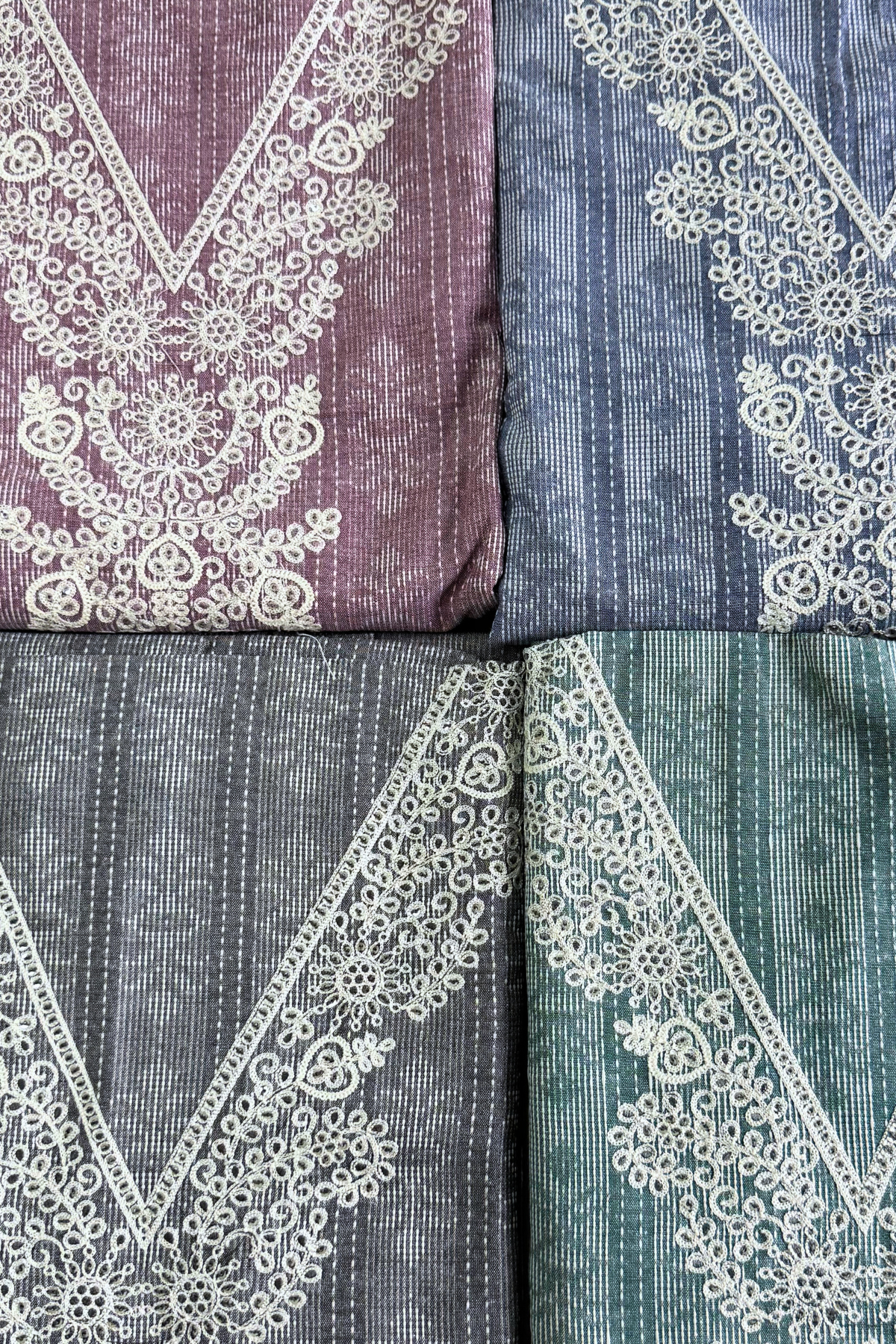 Cotton Linen Pastel Suit Set