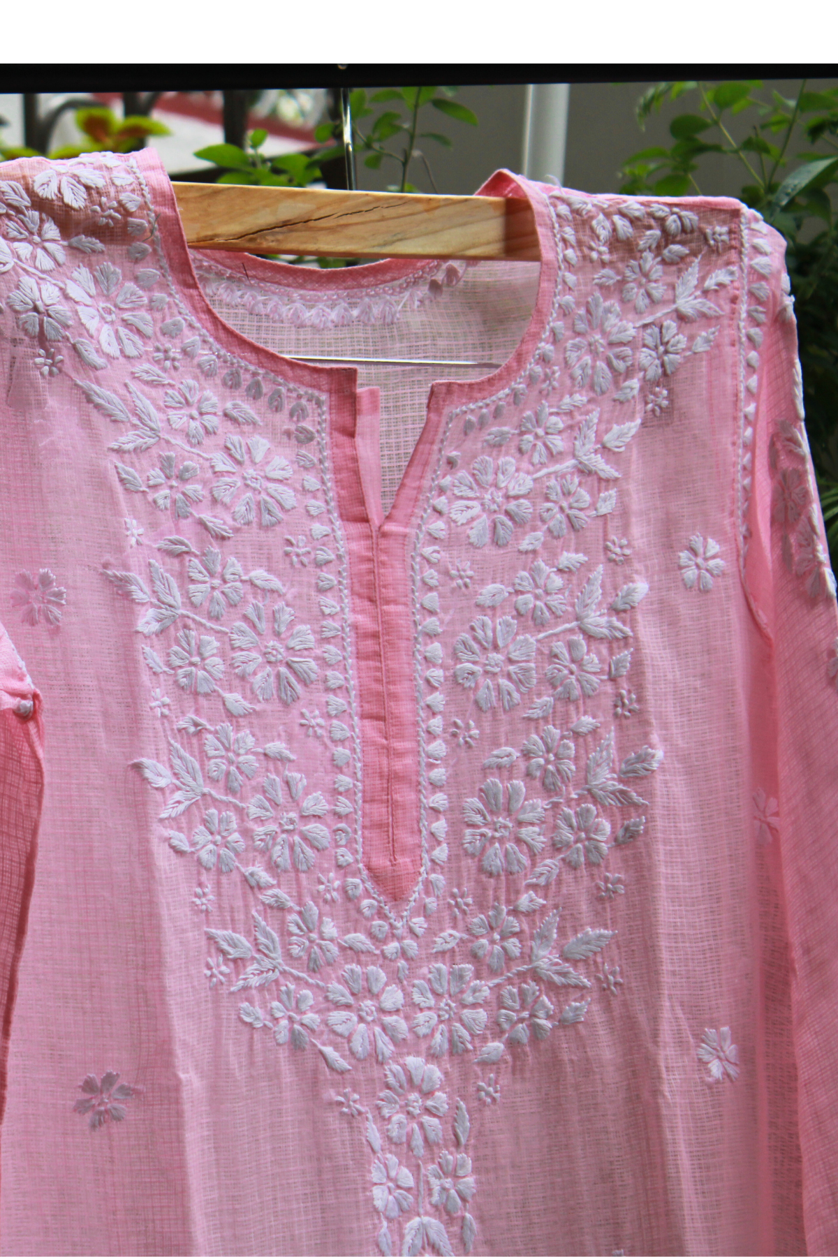 Pastel Kota-Check Long Kurti
