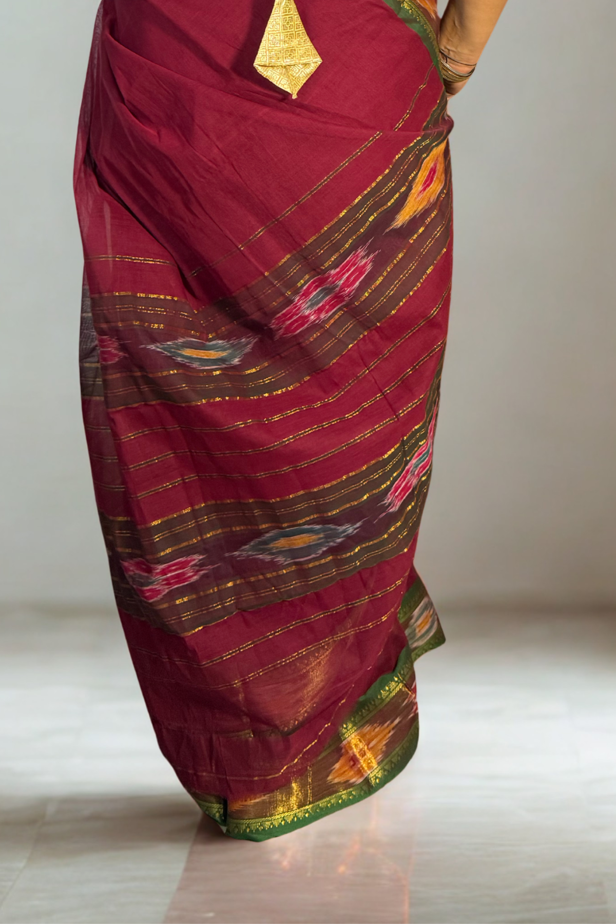 Cotton Patola Border Saree