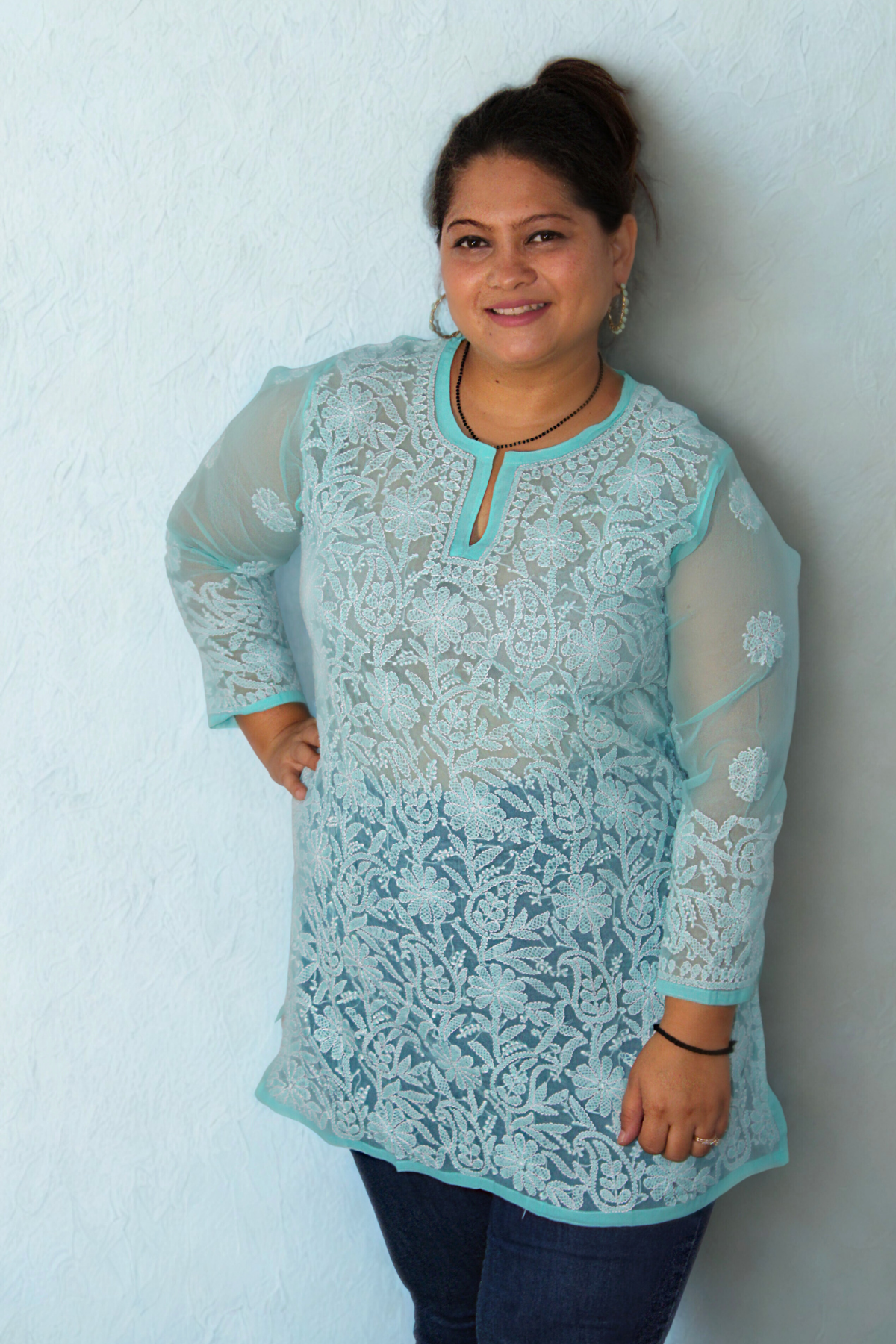 Summer Georgette Short Kurti