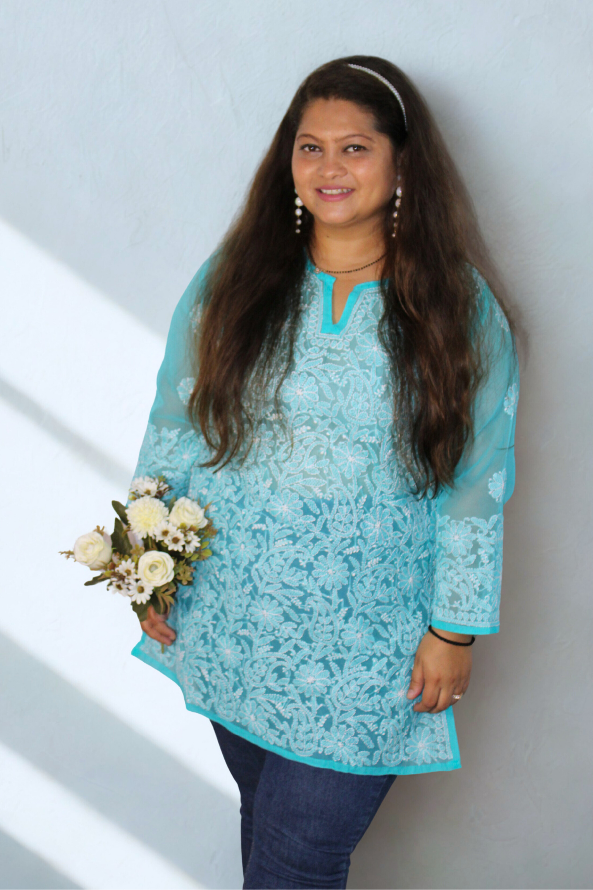 Summer Georgette Short Kurti