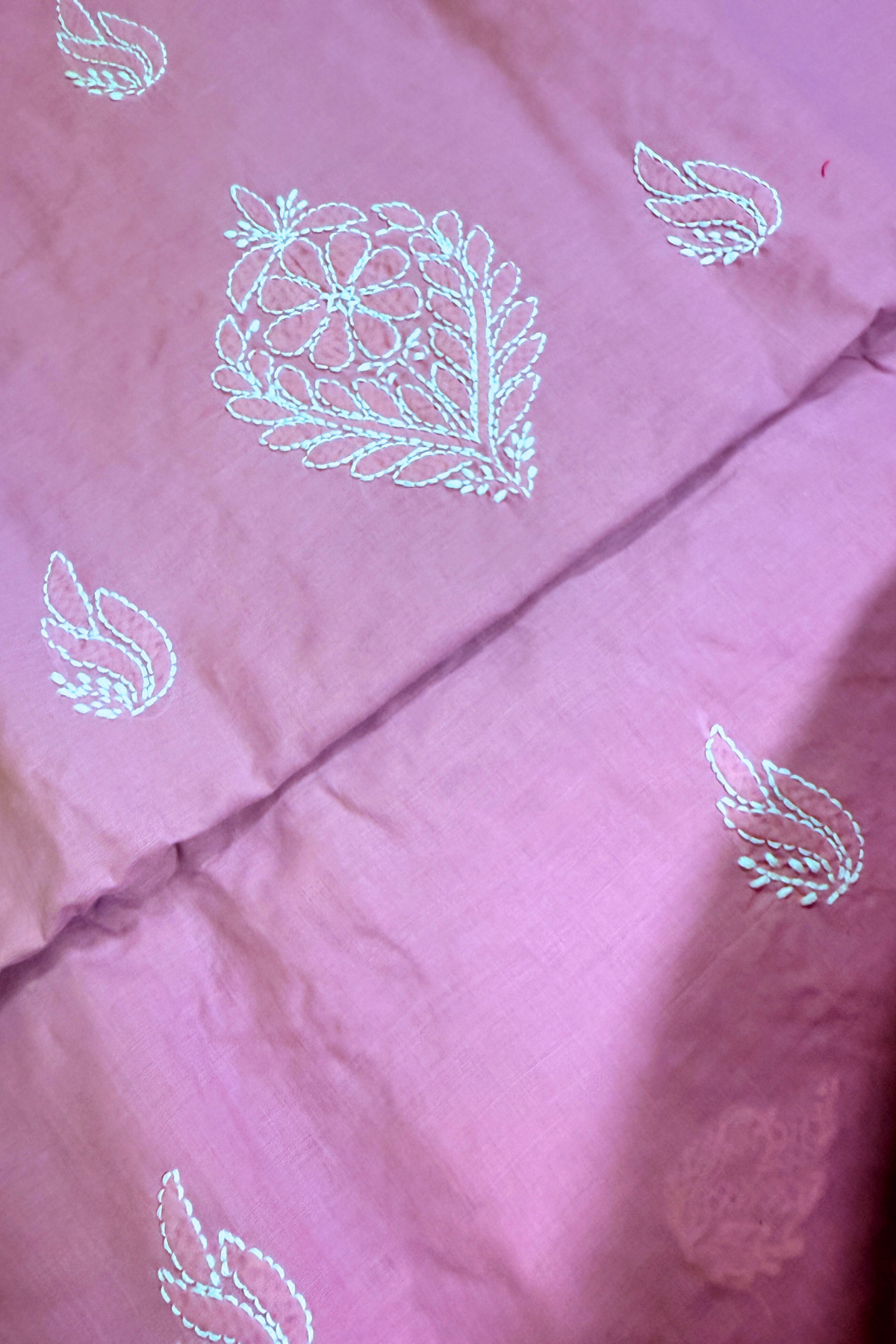 Handcrafted Chikankari Cotton Suit