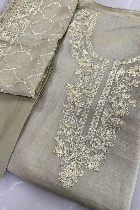 Embroidered gotapatti Suit Set