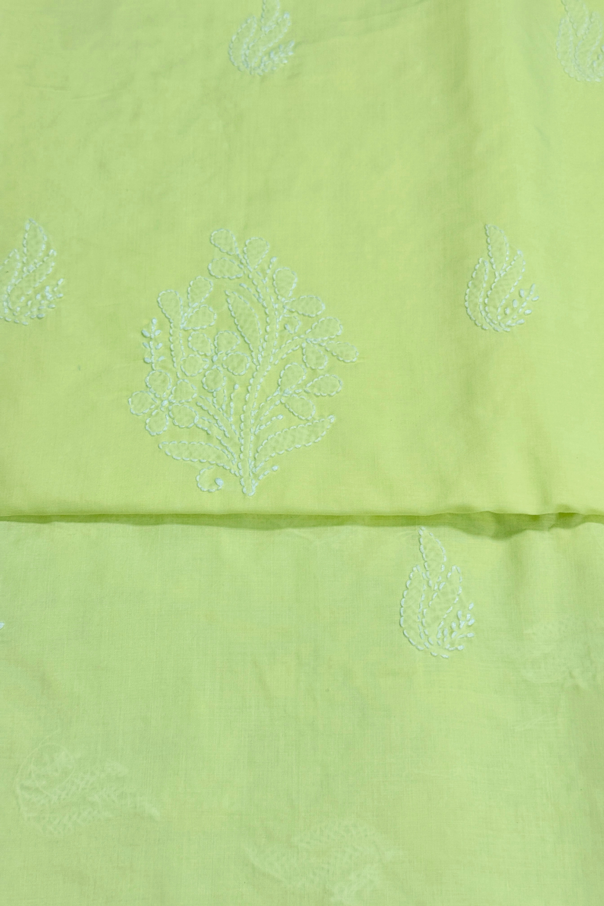 Handcrafted Chikankari Cotton Suit