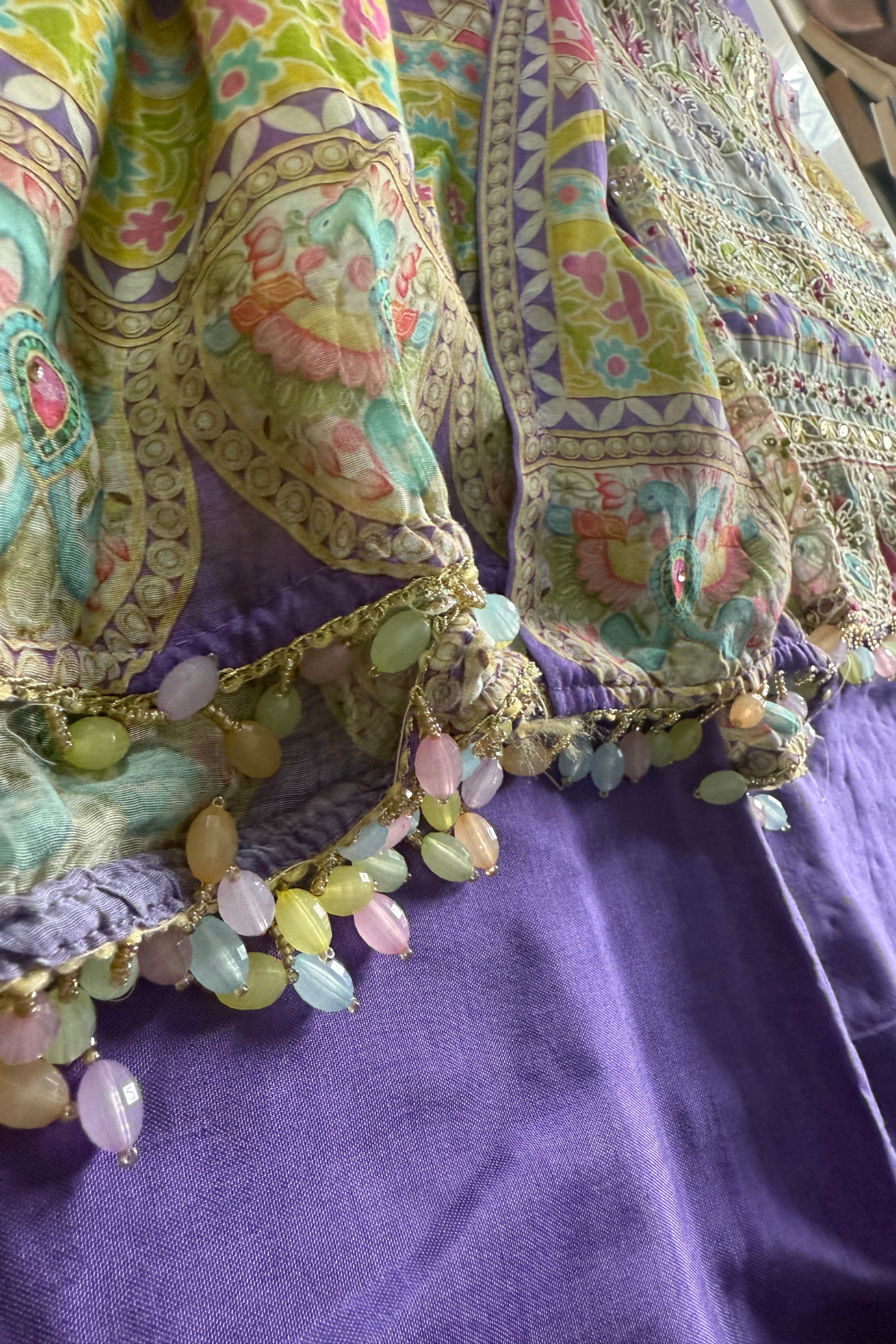 Mul Printed Suit Set