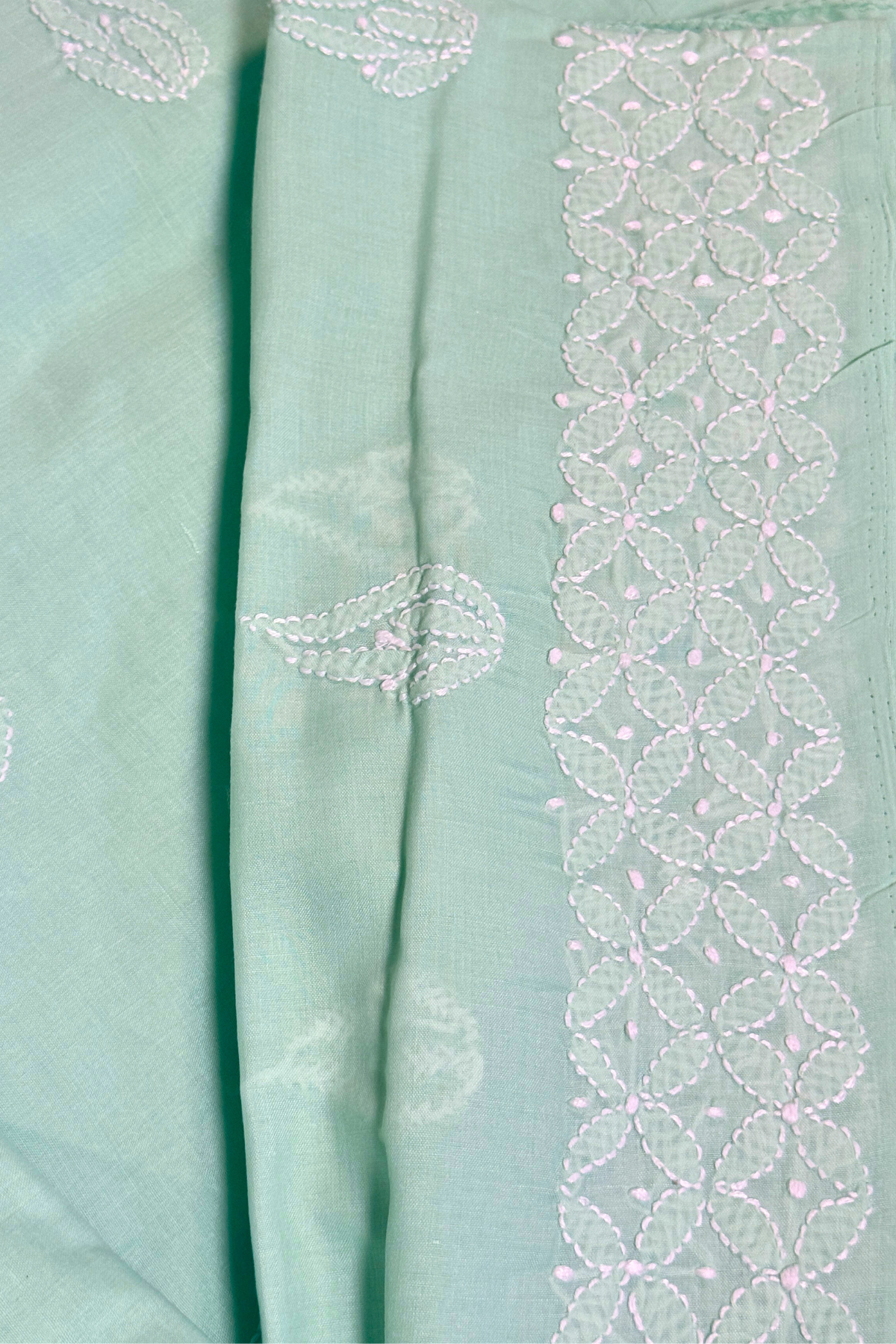 Handcrafted Chikankari Cotton Suit