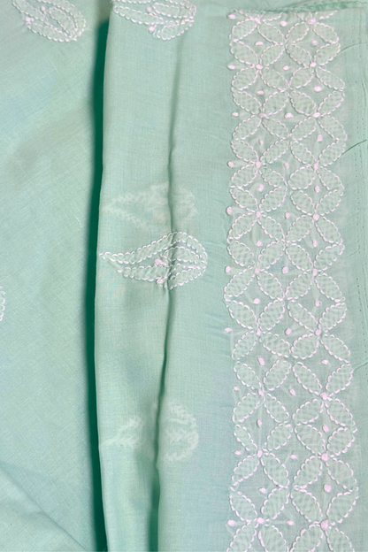 Handcrafted Chikankari Cotton Suit