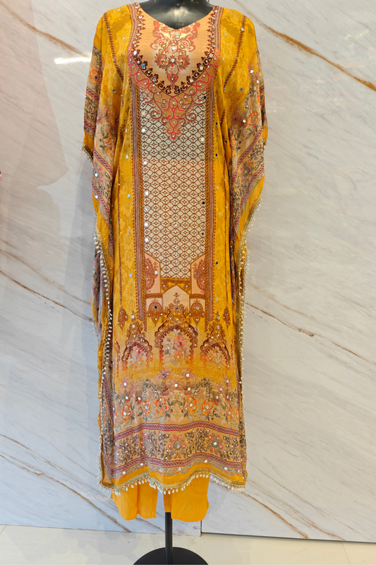 Marigold Kaftan Set