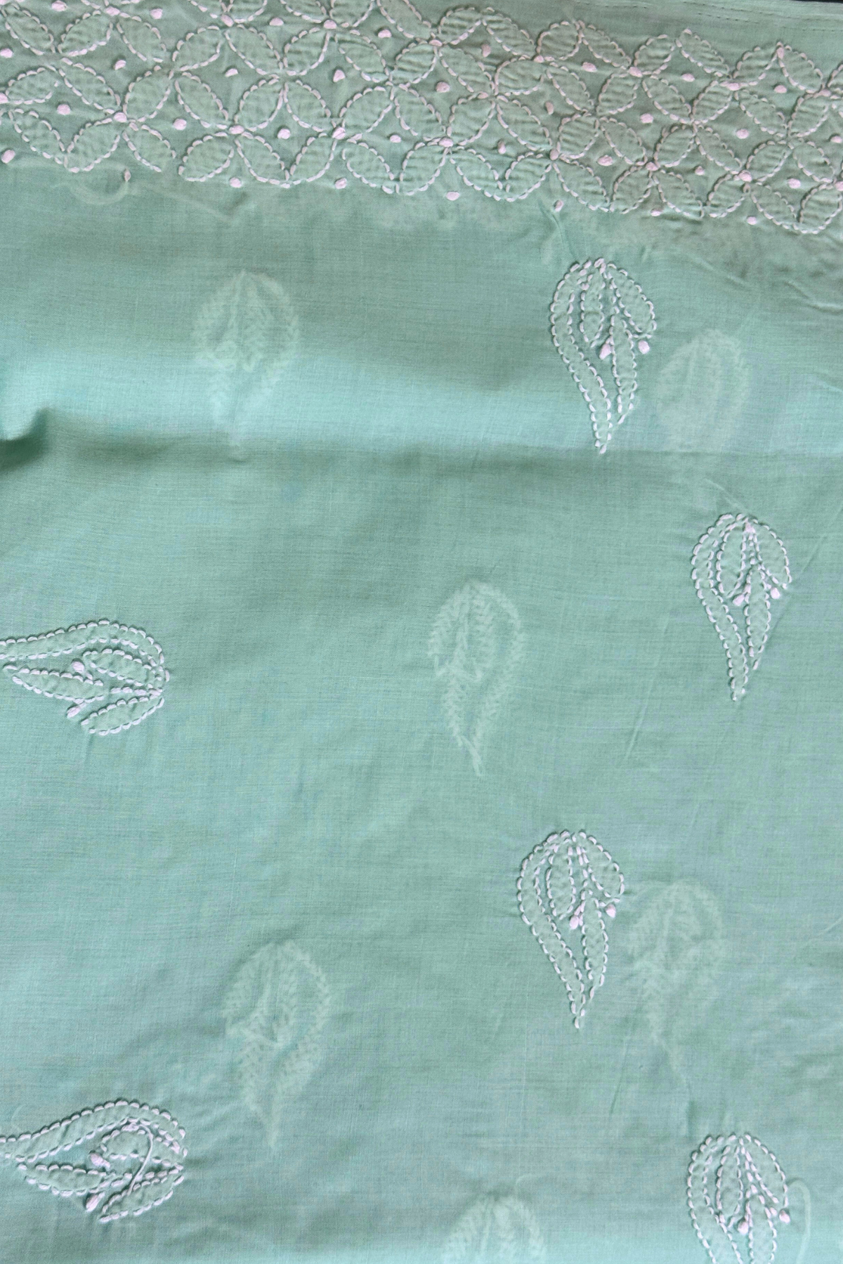 Handcrafted Chikankari Cotton Suit