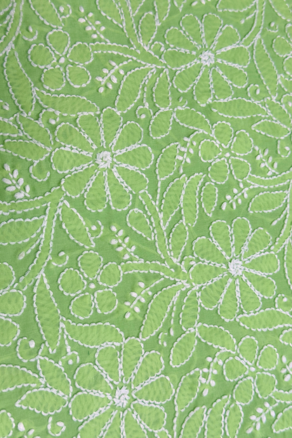 Handcrafted Chikankari Cotton Suit