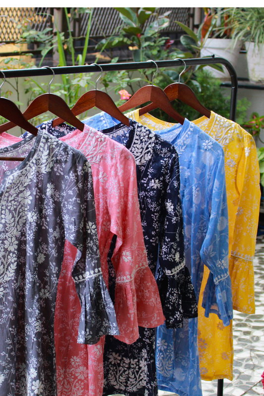 Botaniqa Chikan Short Kurti