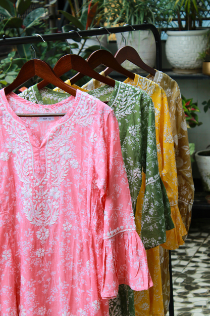 Botaniqa Chikan Short Kurti