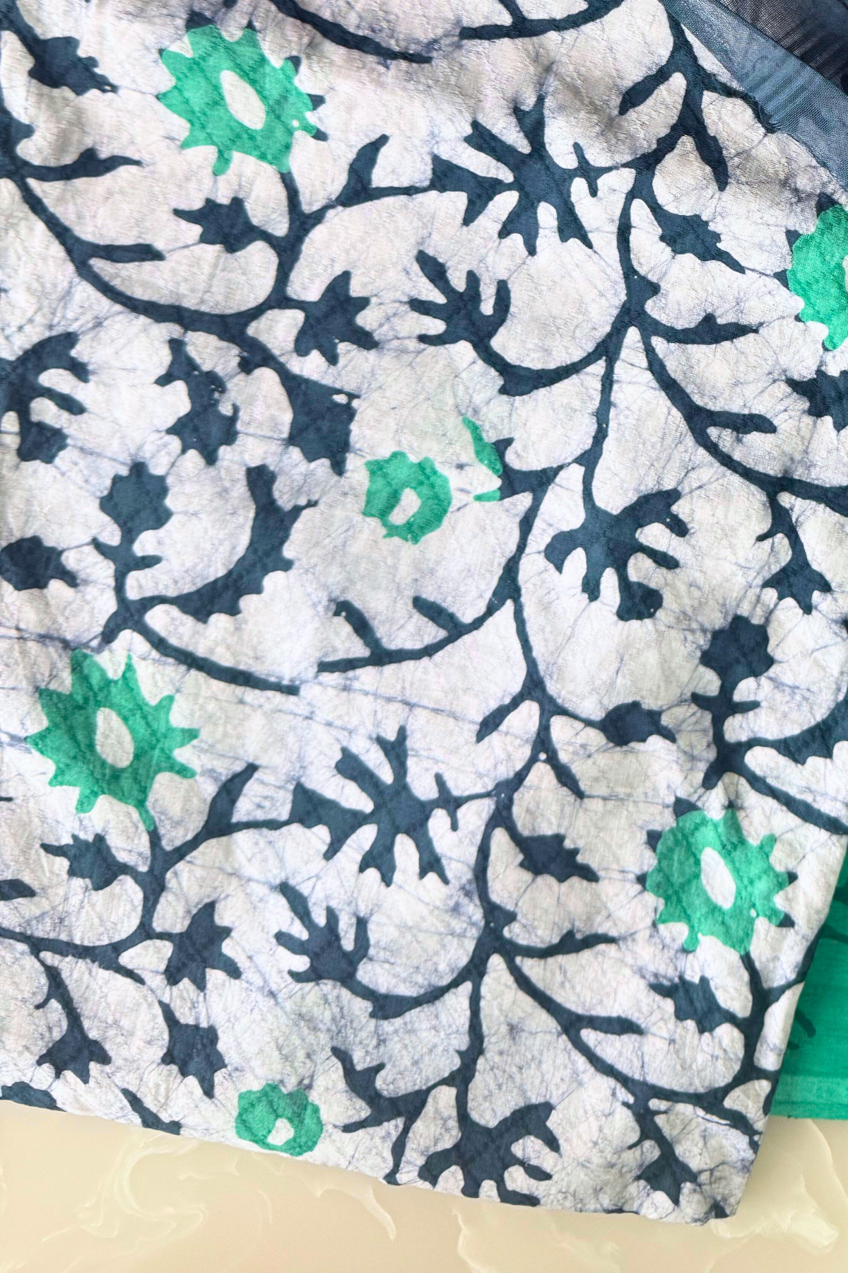 Botanical Print Cotton Suit Set