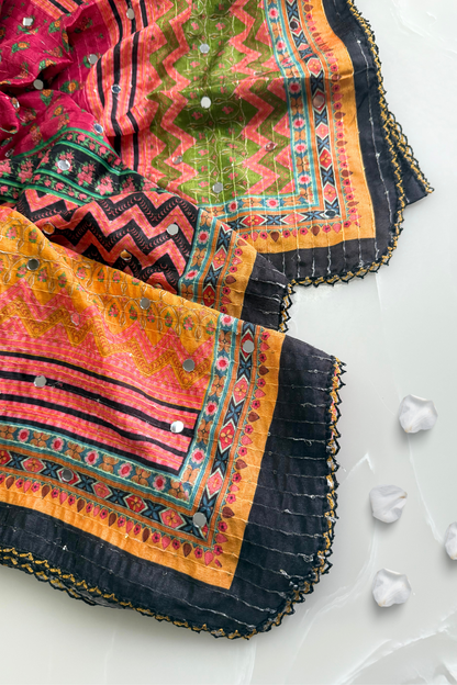Chikankari Stone Cotton Suit Set