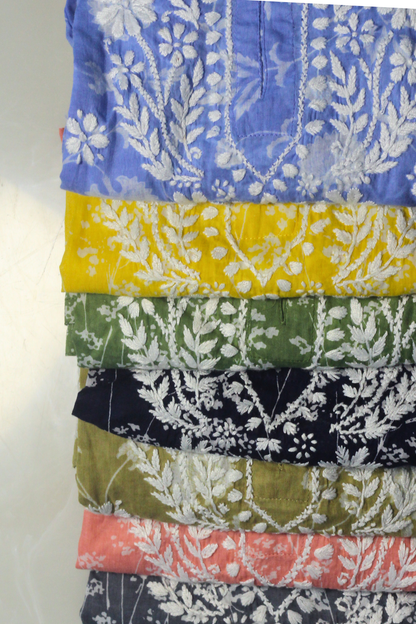 Botaniqa Chikan Short Kurti
