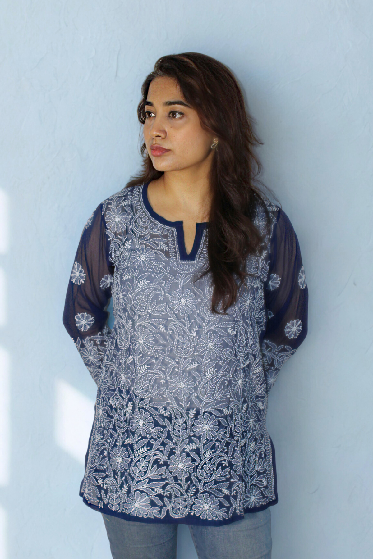 Summer Georgette Short Kurti