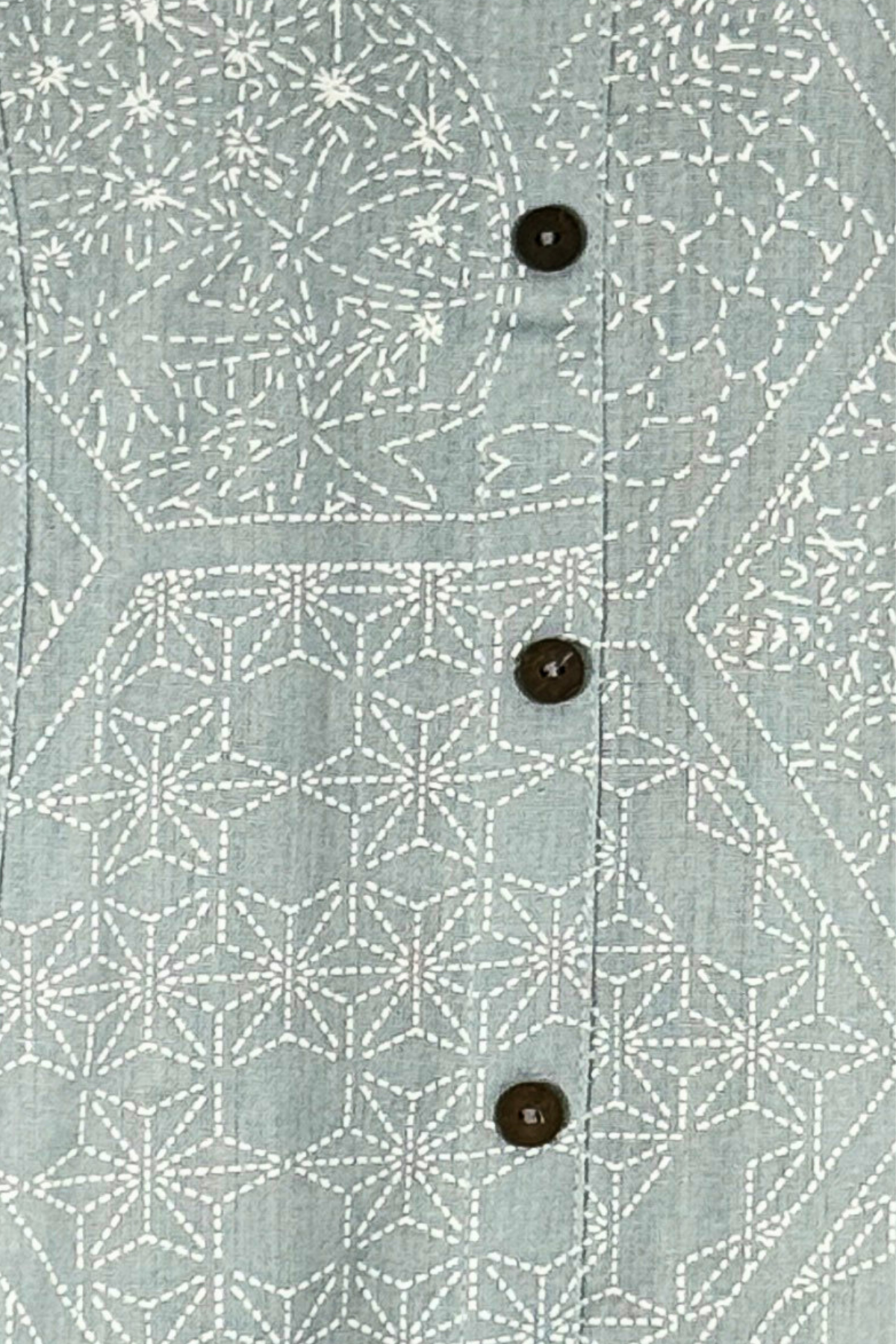 Grey Mandarin Long Kurti