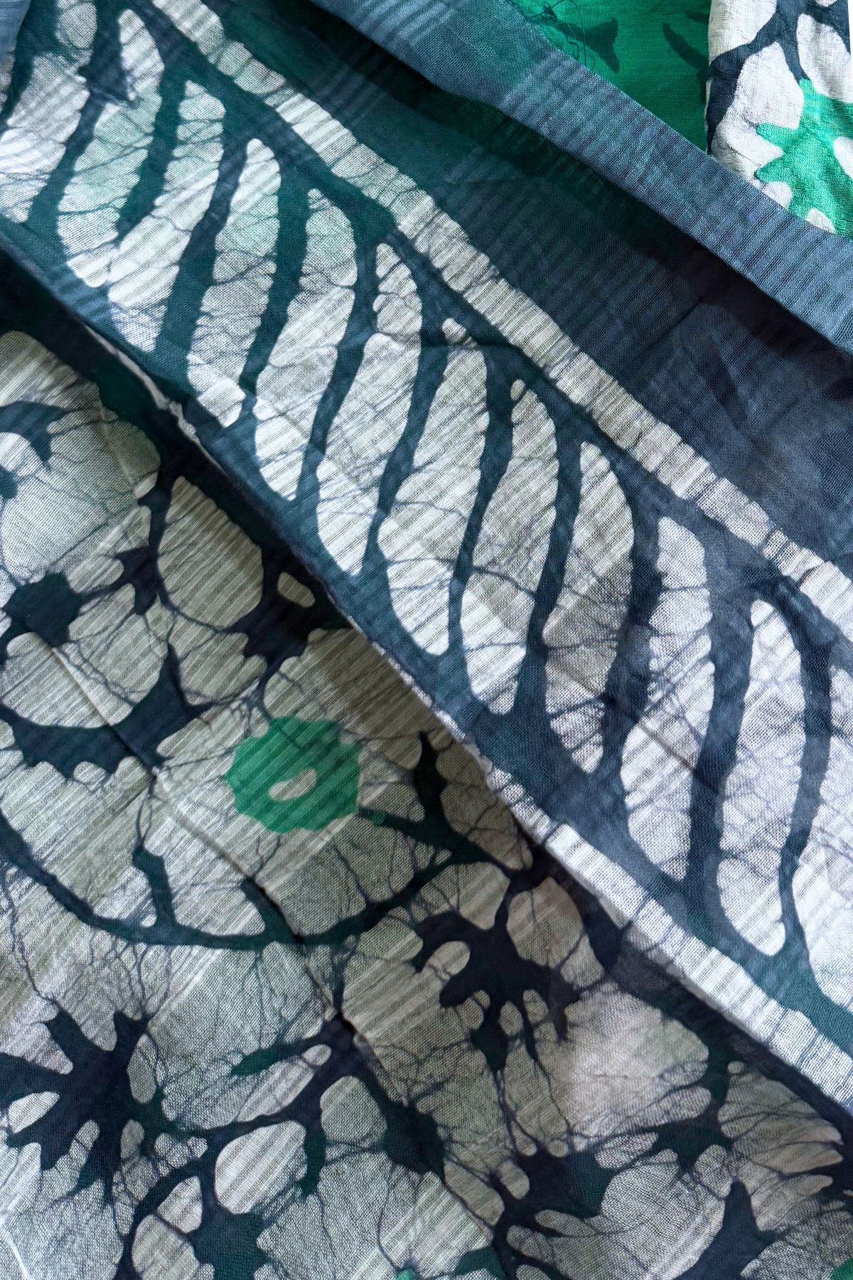 Botanical Print Cotton Suit Set