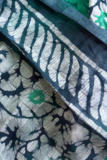 Botanical Print Cotton Suit Set