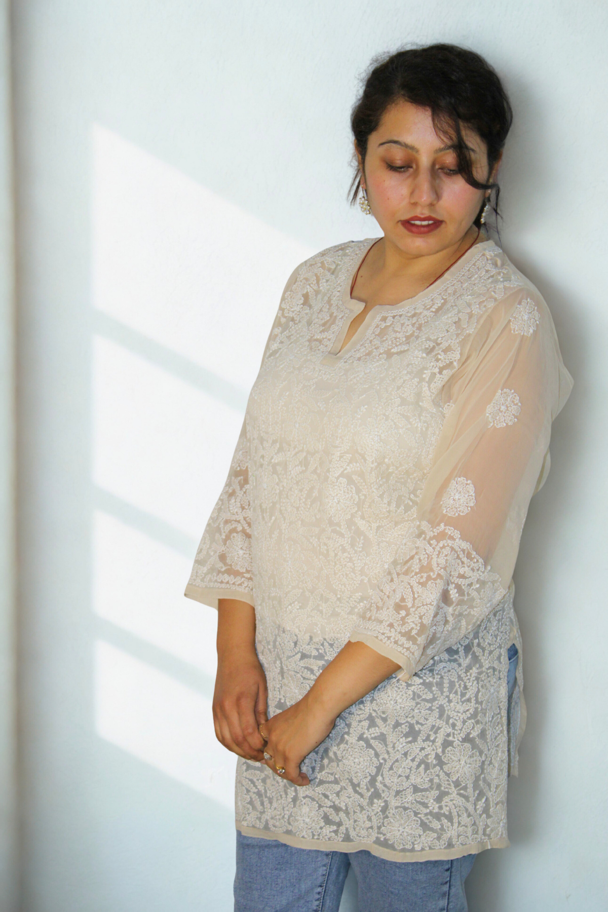 Summer Georgette Short Kurti