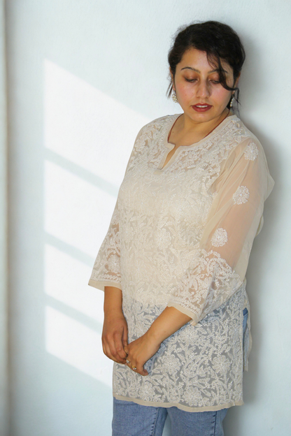 Summer Georgette Short Kurti