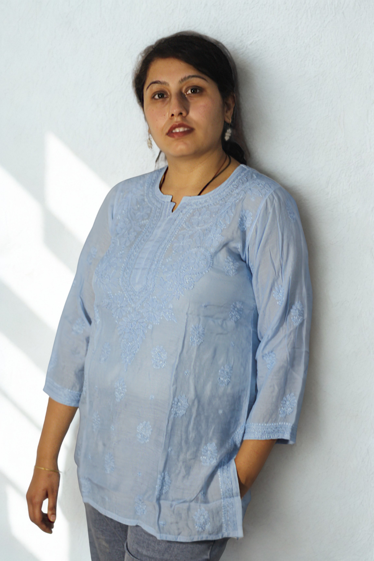 Summer Muslin Short Kurti