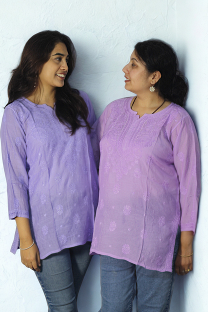 Summer Muslin Short Kurti